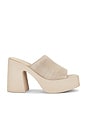 view 1 of 5 SANDALES ZOE PLATFORM in Diamond Suede