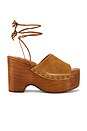view 1 of 5 Front Row Wrap Clog in Vachetta