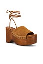 view 2 of 5 Front Row Wrap Clog in Vachetta
