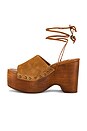 view 5 of 5 Front Row Wrap Clog in Vachetta