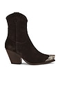 view 1 of 5 Brayden Western Boot in Chocolate Suede