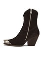 view 5 of 5 Brayden Western Boot in Chocolate Suede