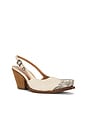 view 2 of 5 BRAYDEN SLINGBACK ヒール in Bone