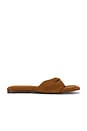 view 1 of 5 SANDALIA TIA VEGAN SUEDE in Driftwood Tan