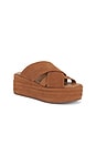 view 2 of 5 SANDALES WANDERBAY FLATFORM in Latte