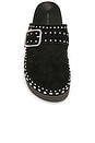 view 5 of 5 PANTUNFLA CAYATANA STUDDED  in Black Suede