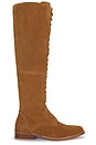 view 1 of 5 Davey Lace Up Boot in Camel Suede