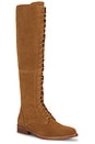 view 2 of 5 Davey Lace Up Boot in Camel Suede