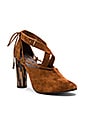 view 2 of 5 Nouvella Wrap Heels in Brown