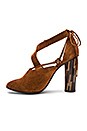 view 5 of 5 Nouvella Wrap Heels in Brown