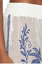 view 6 of 6 PIERNA ANCHA in Nina Embroidery Off-white