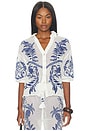view 1 of 5 BLUSA in Nina Embroidery Off-white