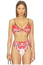 view 1 of 4 TOP BIKINI in Ainika Garden Red