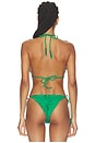 view 3 of 5 HAUT DE MAILLOT DE BAIN TRIANGLE ALL OVER in Martina Tapestry