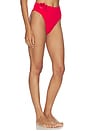 view 2 of 4 BRAGUITAS BIKINI CINTURA ALTA PLACED PRINT in Poppy Flowers