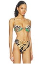 view 2 of 4 HAUT DE MAILLOT DE BAIN À ARMATURES UNDERWIRE BIKINI TOP in Animal