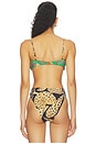 view 3 of 4 HAUT DE MAILLOT DE BAIN À ARMATURES UNDERWIRE BIKINI TOP in Animal