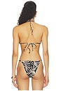 view 3 of 5 Jacquard Bikini Top in Animal