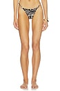 view 1 of 5 Jacquard Bikini Bottom in Animal