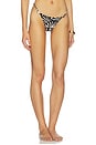 view 2 of 5 Jacquard Bikini Bottom in Animal