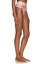 view 2 of 4 Banana Flowers High Waist Bikini Bottom in Off White