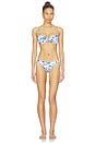 view 4 of 4 TOP BIKINI CON AROS PORCELAIN CHITA in Off White