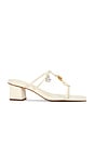 view 1 of 5 SANDALIA SEA BLOCK HEEL in Ivory