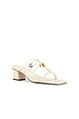 view 2 of 5 SANDALIA SEA BLOCK HEEL in Ivory
