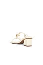 view 3 of 5 SANDALIA SEA BLOCK HEEL in Ivory