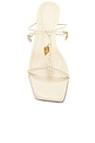 view 4 of 5 SANDALIA SEA BLOCK HEEL in Ivory
