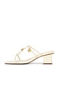 view 5 of 5 SANDALIA SEA BLOCK HEEL in Ivory