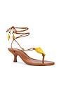view 2 of 5 Shell Macrame Kitten Heel in Cuoio