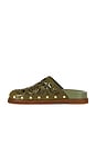 view 5 of 5 MULES ANATOMIC in Seaweed Green
