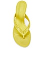 view 4 of 5 SANDALIA ROB HEEL in Lime