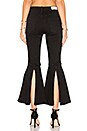 view 4 of 5 JEAN FLARE TAILLE HAUTE in Black