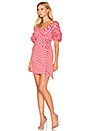view 2 of 3 x REVOLVE Russo Wrap Dress in Red Gingham