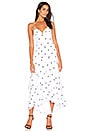 view 1 of 3 x Revolve Georgette Dress in White Spot Print