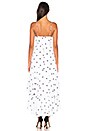 view 3 of 3 x Revolve Georgette Dress in White Spot Print
