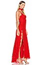 view 2 of 3 X REVOLVE Everett Lace Maxi Dress in Cherry Red