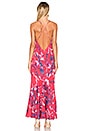 view 4 of 4 VESTIDO MAXI EN GEORGETTE PESADO in Print
