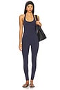 view 1 of 3 COMBINAISON HALTER ONESIE in Navy