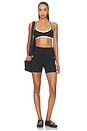 view 5 of 6 Drawstring Shorts in Black