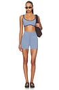 view 5 of 6 SHORTS CON CORDÓN DRAWSTRING SHORTS in Glacier