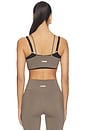 view 3 of 4 SUJETADOR DEPORTIVO DE CAPAS LAYERED SPORTS BRA in Walnut