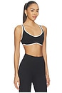 view 2 of 4 SUJETADOR DEPORTIVO CON DOBLADILLO CURVO CURVED HEM SPORTS BRA in Black