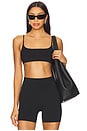 view 1 of 4 Slim Supporter Sports Bra in Black