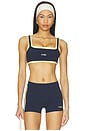 view 1 of 4 Scoop Layered Bra in Navy & Lemon