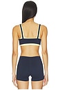 view 3 of 4 Scoop Layered Bra in Navy & Lemon