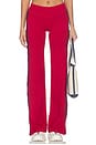 view 2 of 6 Track Leggings in Ruby & Navy