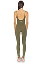 view 3 of 4 Scoop Neck Onesie in Olive